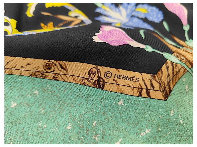 Hermès Hermes Carré 90 Seta multicolore 90 x 90 - vista 6
