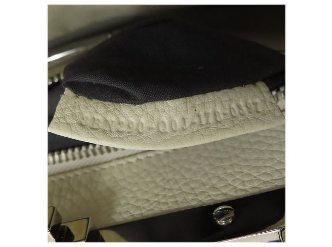 Borsa a 2 modi Fendi Peekaboo Medium Selleria Marrone - vista 8