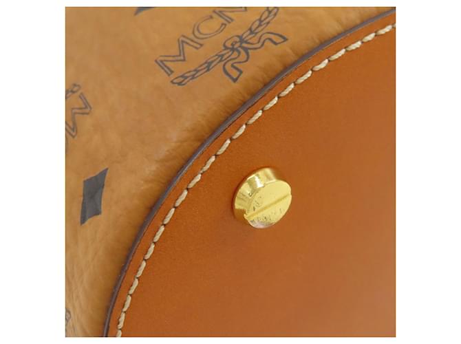Borsa 2-Way MCM in PVC marrone - vista 23