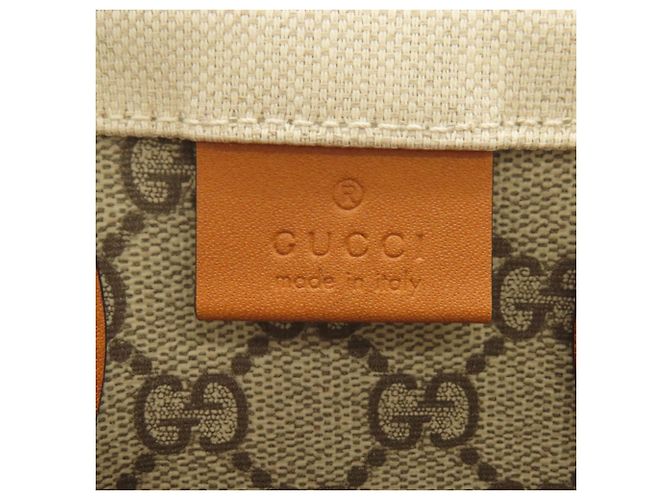 Gucci 772144 Borsa 2-Way con stampa Beige - vista 7