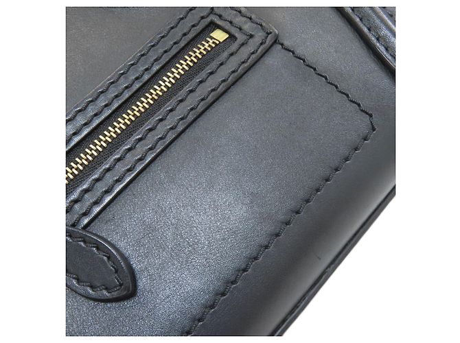 Céline Borsa Celine Luggage Nano 2-Way Nero - vista 15