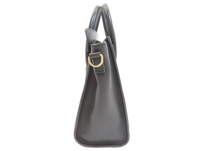 Céline Borsa Celine Luggage Nano 2-Way Nero - vista 3