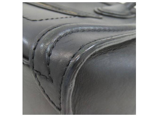 Céline Borsa Celine Luggage Nano 2-Way Nero - vista 30