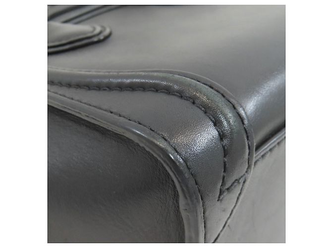 Céline Borsa Celine Luggage Nano 2-Way Nero - vista 33
