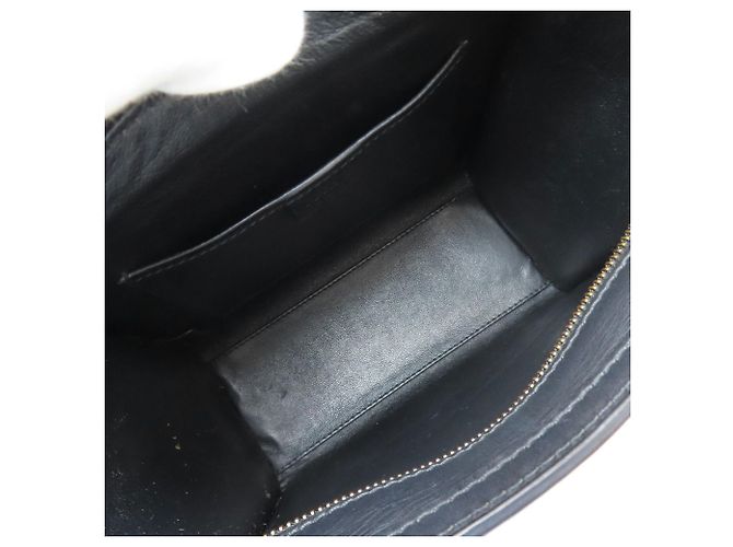 Céline Borsa Celine Luggage Nano 2-Way Nero - vista 5