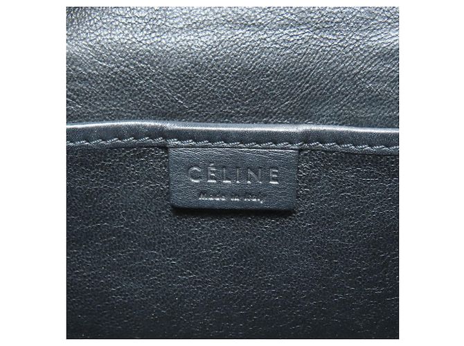 Céline Borsa Celine Luggage Nano 2-Way Nero - vista 6