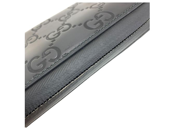 Gucci 771421 Cartera larga de goma Negro - vista 13