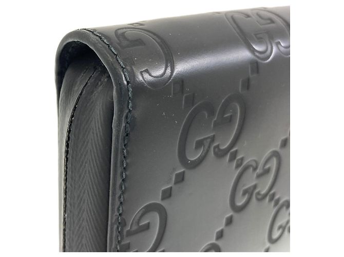 Gucci 771421 Cartera larga de goma Negro - vista 19