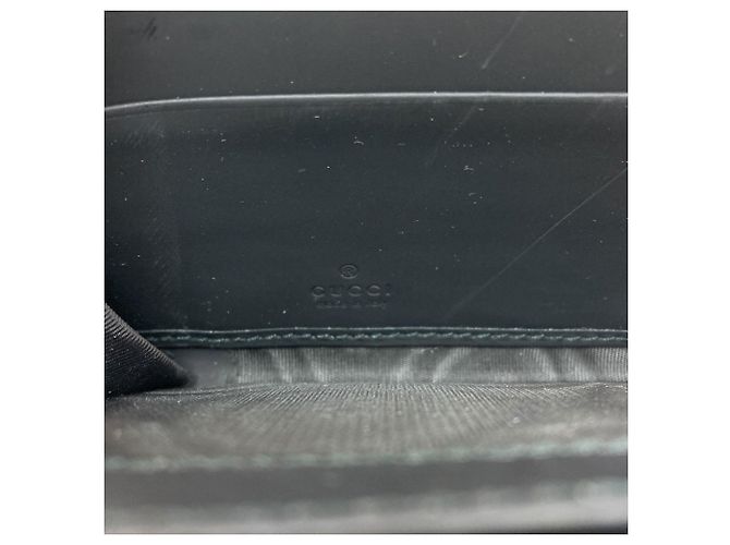 Gucci 771421 Cartera larga de goma Negro - vista 6