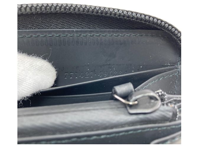 Gucci 771421 Cartera larga de goma Negro - vista 7