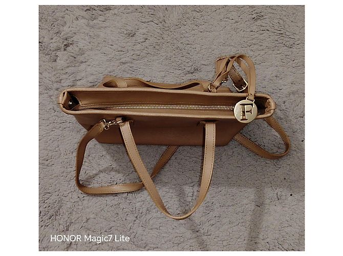 Furla Borsa Tote in Pelle Beige - vista 4