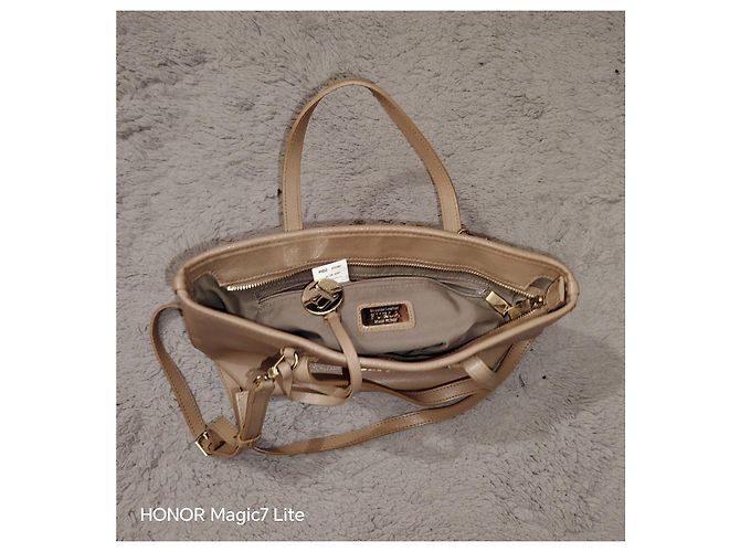 Furla Borsa Tote in Pelle Beige - vista 5