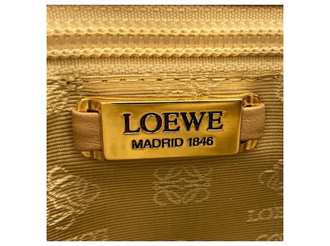 Borsa Loewe Anagram Marrone - vista 6