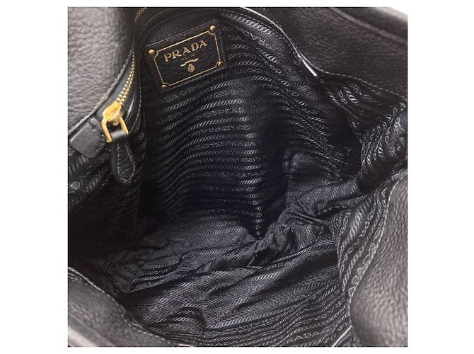 Prada Black Nylon 2-Way Tote Bag Schwarz - Ansicht 5