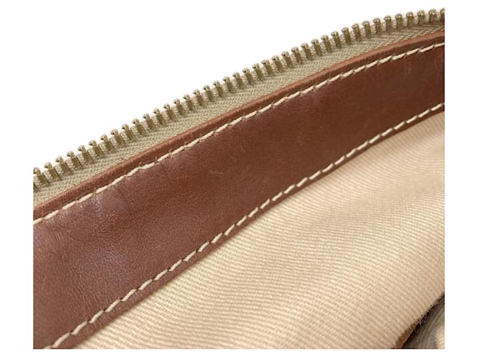 Céline Borsa Tote Celine Macadam Canvas Marrone Beige - vista 11