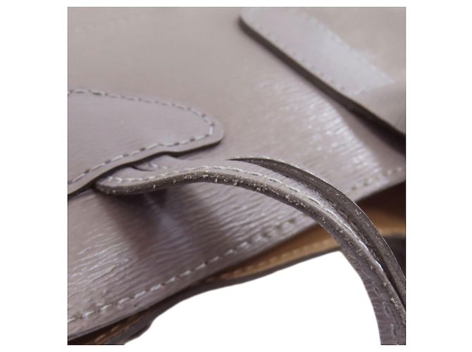 Borsa a mano in pelle Longchamp Le Roseau - vista 13