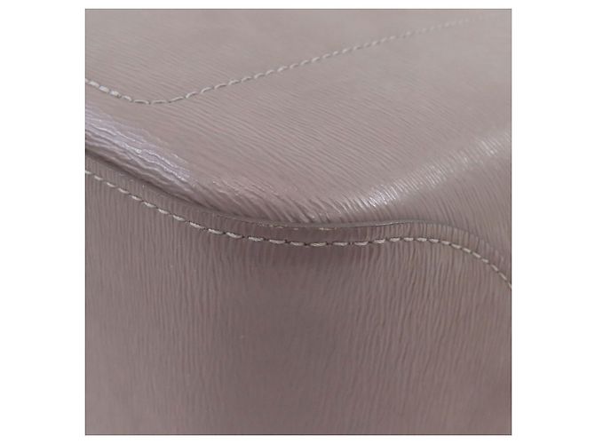 Borsa a mano in pelle Longchamp Le Roseau - vista 19