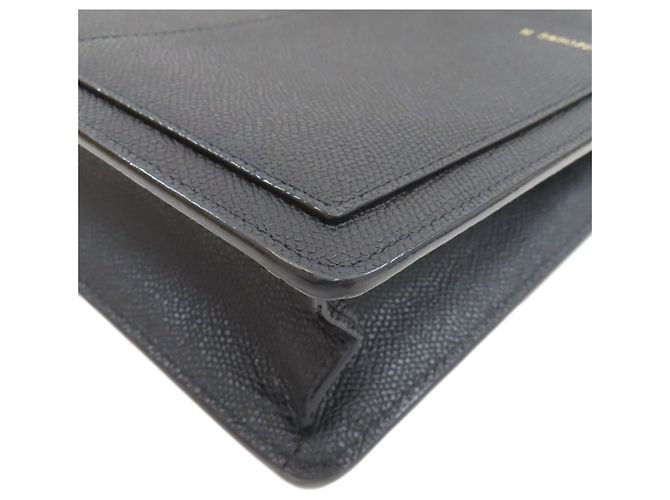 Valextra Boxy 2-Way Handtasche Schwarz - Ansicht 20