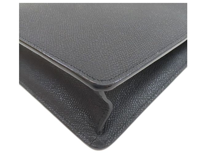 Valextra Boxy 2-Way Handtasche Schwarz - Ansicht 22