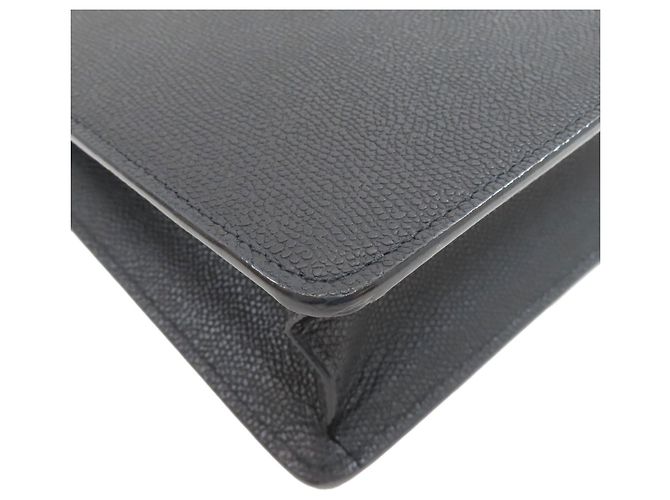 Valextra Boxy 2-Way Handtasche Schwarz - Ansicht 23
