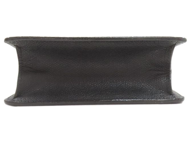 Valextra Boxy 2-Way Handtasche Schwarz - Ansicht 4