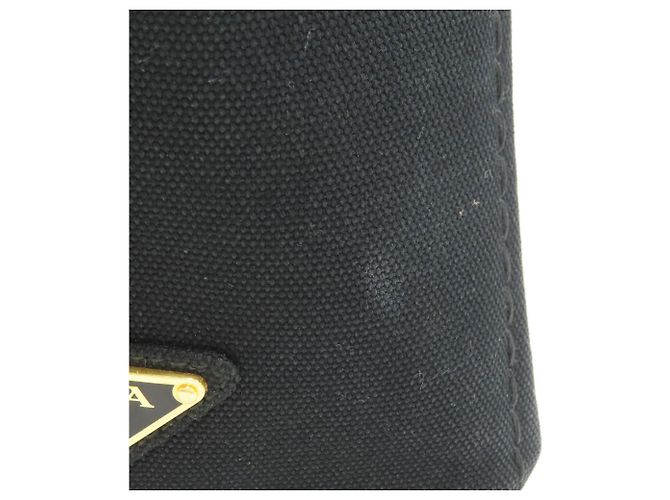 Borsa a mano 2-Way Prada B2439G Canapa Nero - vista 17