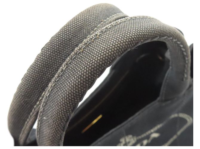 Borsa a mano 2-Way Prada B2439G Canapa Nero - vista 23