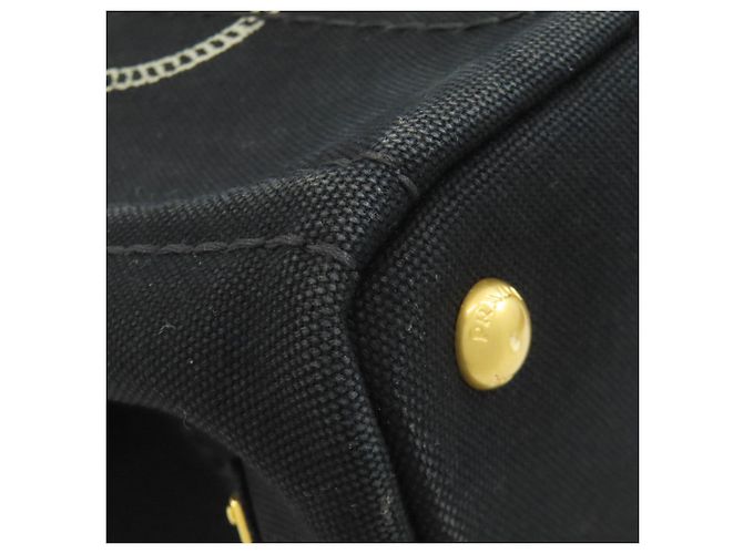 Borsa a mano 2-Way Prada B2439G Canapa Nero - vista 29