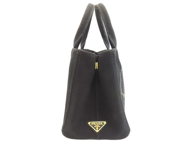 Borsa a mano 2-Way Prada B2439G Canapa Nero - vista 3