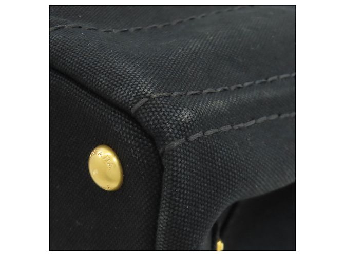 Borsa a mano 2-Way Prada B2439G Canapa Nero - vista 30