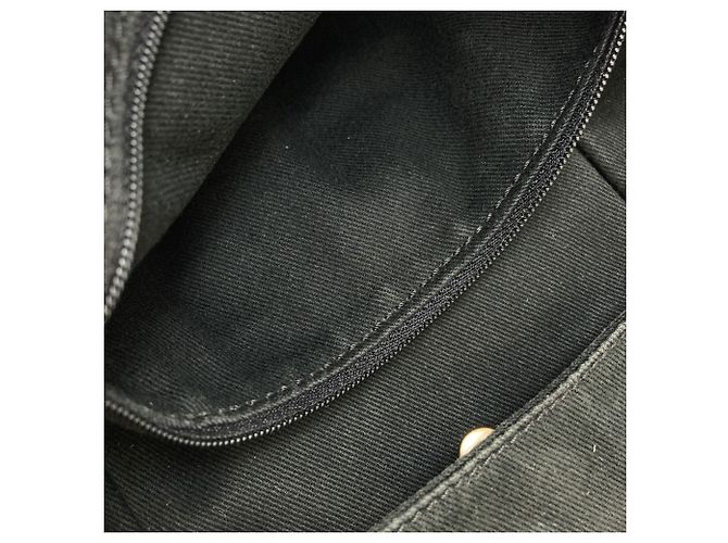 Céline Sac à main Celine C Sulky en toile pour femme Marron Noir - vue 9