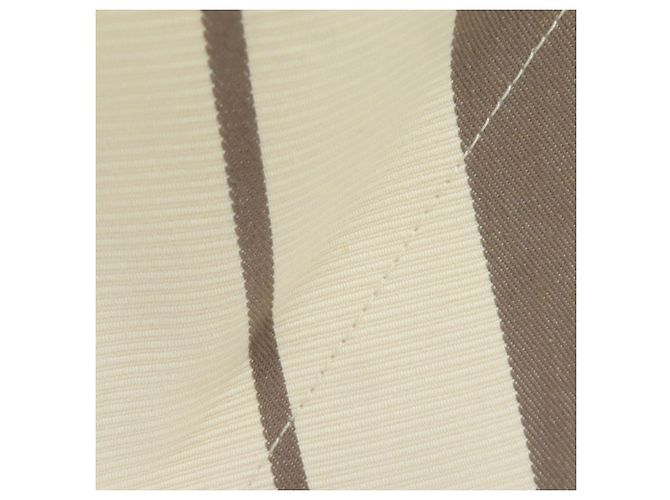 Hermès Borsa Tote Hermes Zulu PM Marrone Bianco Blu - vista 12
