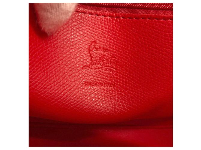 Borsa Tote Christian Louboutin By My Side Marrone - vista 6
