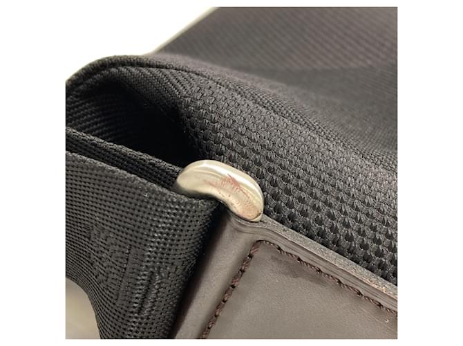Borsa a tracolla Louis Vuitton Damier Geant Nero - vista 20