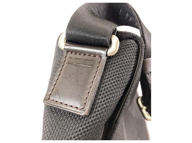 Borsa a tracolla Louis Vuitton Damier Geant Nero - vista 21