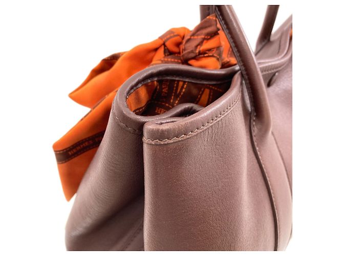 Hermès Bolso Hermes Garden Twilly TPM Castaño - vista 15