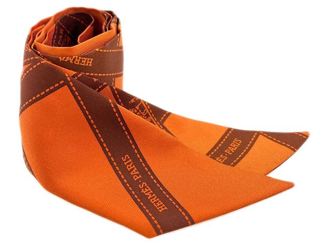 Hermès Bolso Hermes Garden Twilly TPM Castaño - vista 7
