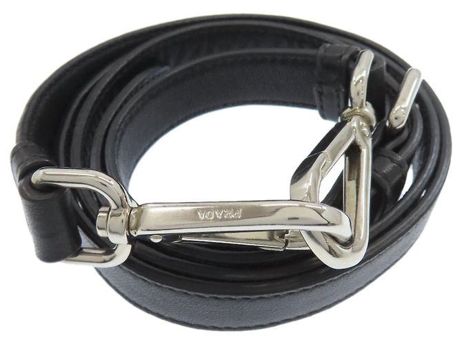 Bolsa 2-Way acolchoada Prada em lona de algodão preta Preto - vista 10