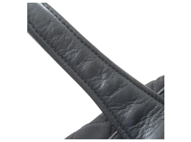 Bolsa 2-Way acolchoada Prada em lona de algodão preta Preto - vista 20