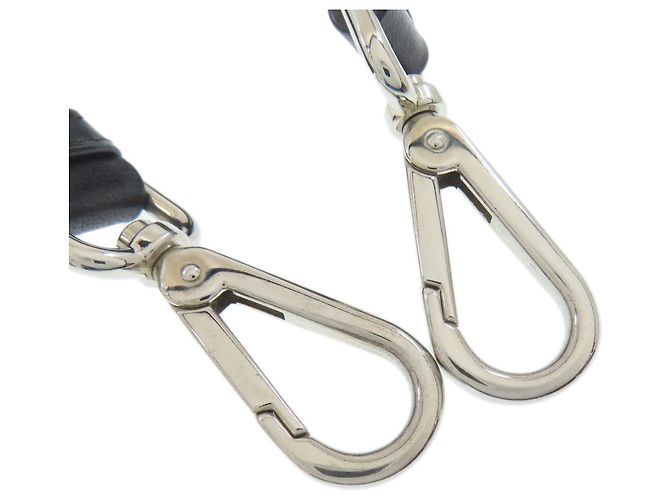 Bolsa 2-Way acolchoada Prada em lona de algodão preta Preto - vista 21