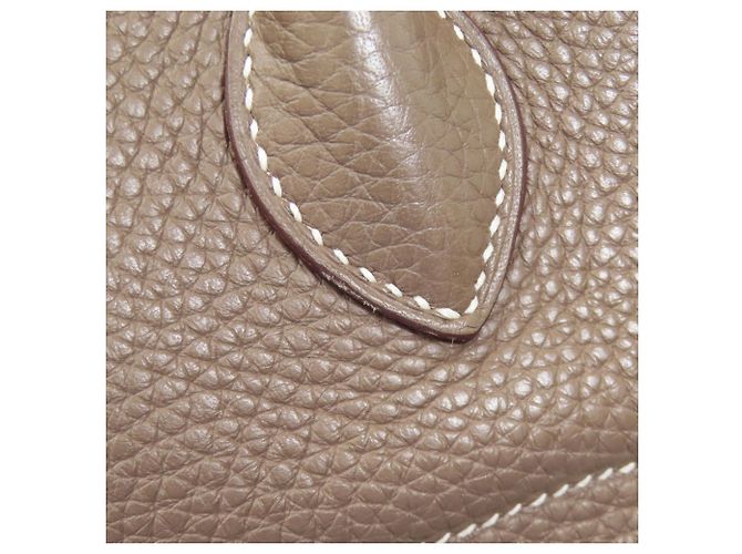 Hermès Hermes Bolide 31 Handtasche in Etoupe Gray Taupe - Ansicht 15