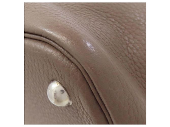 Hermès Hermes Bolide 31 Handtasche in Etoupe Gray Taupe - Ansicht 22
