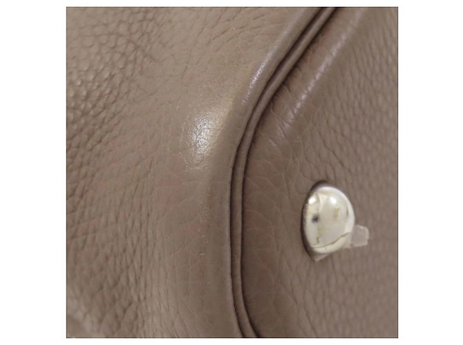 Hermès Hermes Bolide 31 Handtasche in Etoupe Gray Taupe - Ansicht 23