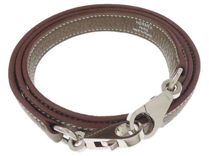 Hermès Hermes Bolide 31 Handtasche in Etoupe Gray Taupe - Ansicht 8