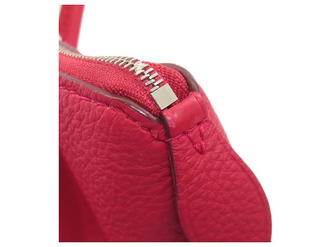 Borsa Tote Louis Vuitton Lockit MM Parnasséa Rosso - vista 14