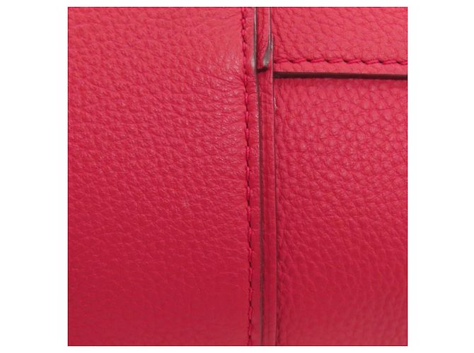 Borsa Tote Louis Vuitton Lockit MM Parnasséa Rosso - vista 15
