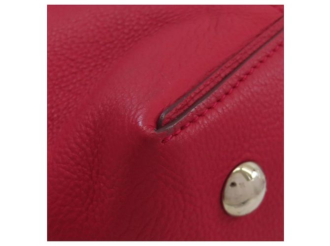 Borsa Tote Louis Vuitton Lockit MM Parnasséa Rosso - vista 23
