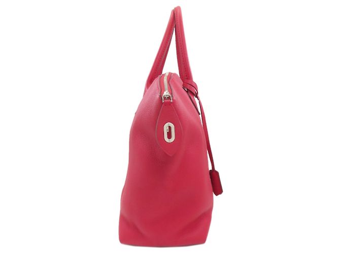 Borsa Tote Louis Vuitton Lockit MM Parnasséa Rosso - vista 3