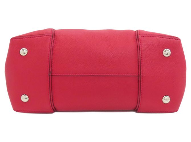Borsa Tote Louis Vuitton Lockit MM Parnasséa Rosso - vista 4