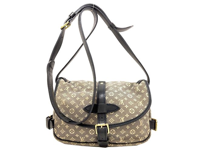 Borsa a Spalla Louis Vuitton Saumur PM Nero - vista 2